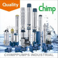 CHIMP CHL (K) series 0.37kW bombas centrífugas horizontales multietapas de acero inoxidable para uso alimentario / marino